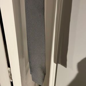 Grey Skinny Tie